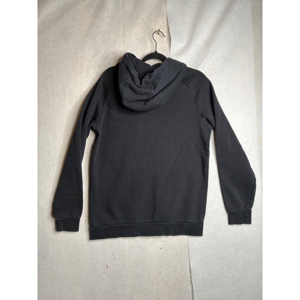 Jordan Jumpman Pullover Hoodie Mens Medium Black White Logo Fleece Raglan 2670